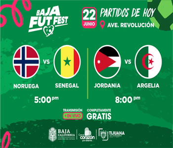 Baja FutFest 22 Junio